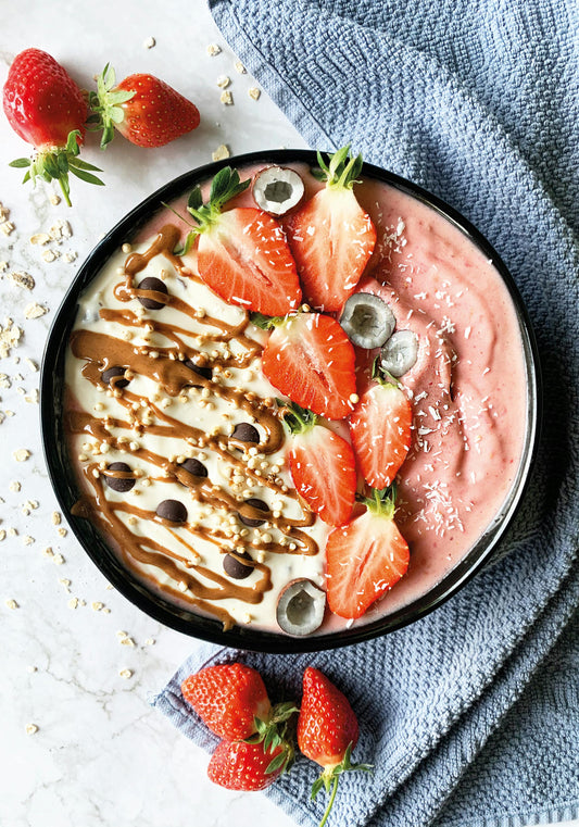 🍓 Orman Meyveli Smoothie Bowl (Diyet Versiyon)